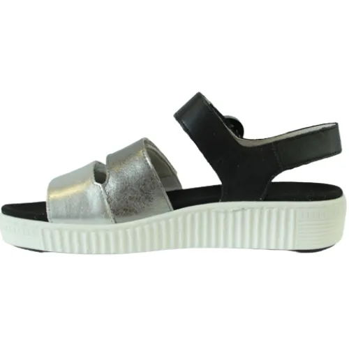 Gabor Sandals<Low Wedge Sandals - 83.601 - Silver