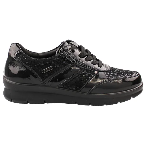 G Comfort Shoes<G-Comfort Ladies Extra Wide Fit Shoes - P-8262 - Black