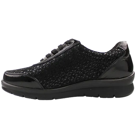 G Comfort Shoes<G-Comfort Ladies Extra Wide Fit Shoes - P-8262 - Black