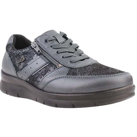 G Comfort Shoes<G-Comfort Ladies Extra Wide Fit Shoes - P-8262 - Navy