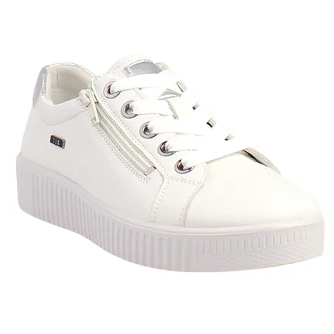 G Comfort Ladies Wide Fitting | Trainers<G-Comfort Ladies Trainers - P-912 - Off White