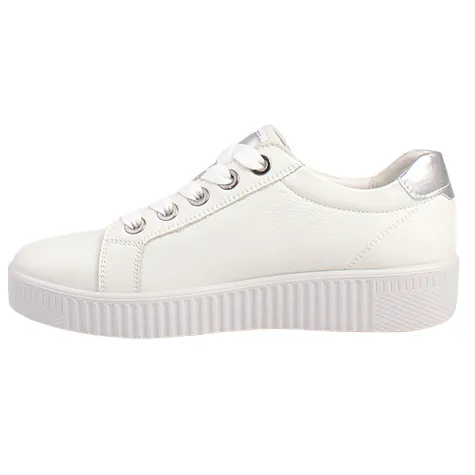 G Comfort Ladies Wide Fitting | Trainers<G-Comfort Ladies Trainers - P-912 - Off White