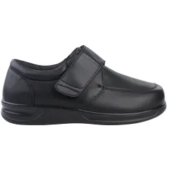 G Comfort Mens Wide Fitting | Shoes<G-Comfort Men's Casual Shoes - D-121 - Black