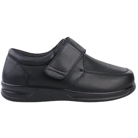 G Comfort Mens Wide Fitting | Shoes<G-Comfort Men's Casual Shoes - D-121 - Black