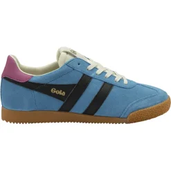 Gola Trainers<Ladies Trainers - Elan - Blue /Black /Fuchsia