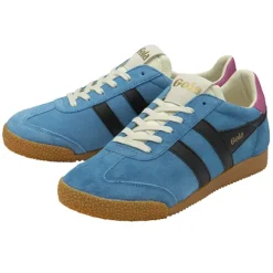 Gola Trainers<Ladies Trainers - Elan - Blue /Black /Fuchsia