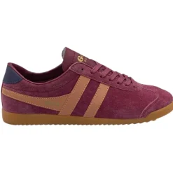 Gola Trainers<Ladies Suede Trainers - Bullet - Plum