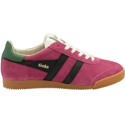 Gola Trainers<Ladies Trainers - Elan - Fuchsia /Black /Green