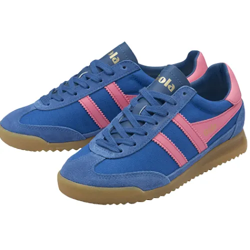 Gola Trainers<Ladies Trainers - Tornado - Blue / Pink