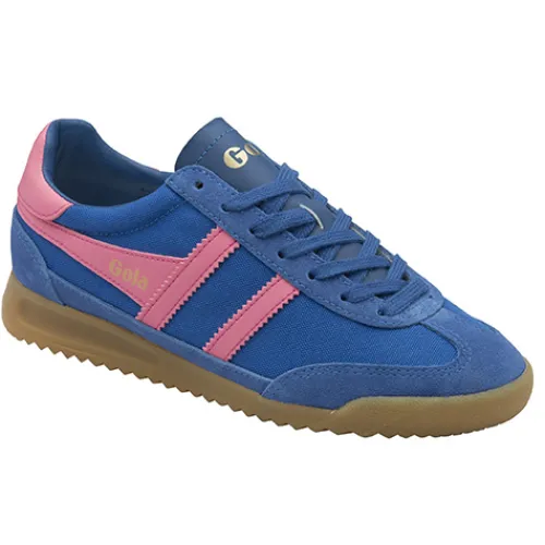 Gola Trainers<Ladies Trainers - Tornado - Blue / Pink