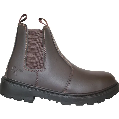 Cipriata Boots<Grafters Safety Toe Cap Boots - M808B - Brown