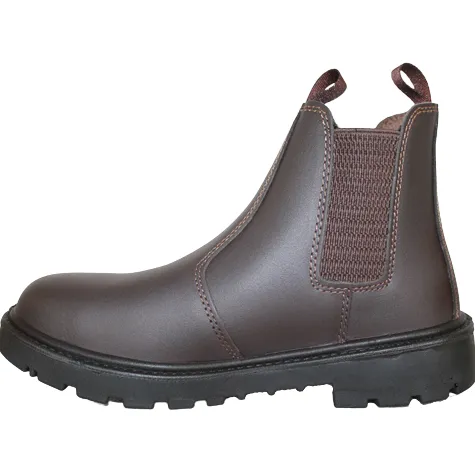 Cipriata Boots<Grafters Safety Toe Cap Boots - M808B - Brown