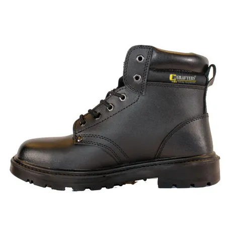 Cipriata Mens Larger Sizes | Workwear<Grafters Work Boots - M629 - Black