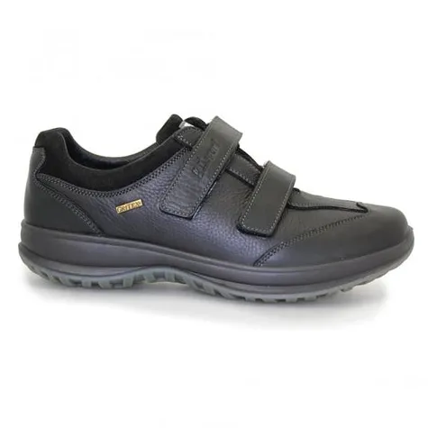 Grisport Mens Wide Fitting | Shoes<Velcro Walking Shoes - Lewis - Black