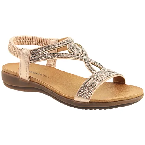 Heavenly Feet Sandals<Sandals - Pippa - Rose Gold