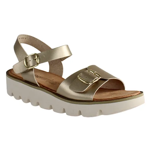 Heavenly Feet Sandals<Chunky Sandals - Trudy - Gold