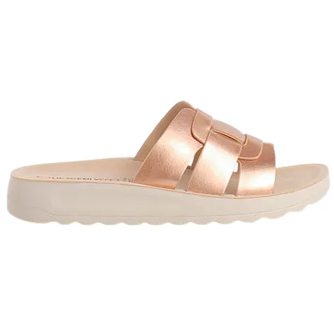 Heavenly Feet Sandals<Ladies Mules - Davena - Rose Gold