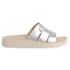 Heavenly Feet Sandals<Ladies Mules - Davena - Silver