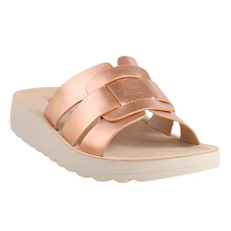 Heavenly Feet Sandals<Ladies Mules - Davena - Rose Gold