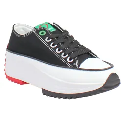 Heavenly Feet Sandals<Ladies Platform Trainers - Strata - Black
