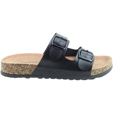 Heavenly Feet Sandals<Ladies Sliders- Harmony - Black