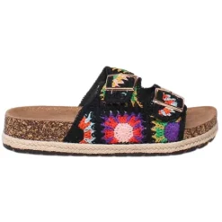 Heavenly Feet Sandals<Ladies Sliders - Hyde - Black