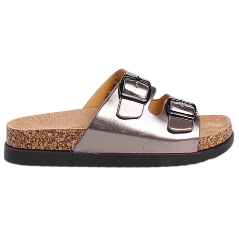Heavenly Feet Sandals<Ladies Sliders - Totnes - Platinum