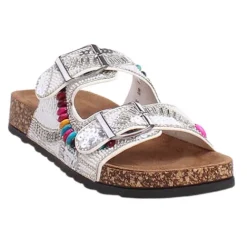 Heavenly Feet Sandals<Ladies Sliders - Jess - White