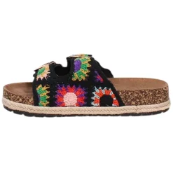 Heavenly Feet Sandals<Ladies Sliders - Hyde - Black