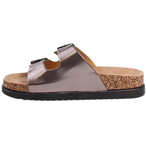 Heavenly Feet Sandals<Ladies Sliders - Totnes - Platinum