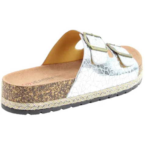 Heavenly Feet Sandals<Ladies Sliders - Alexis - Silver
