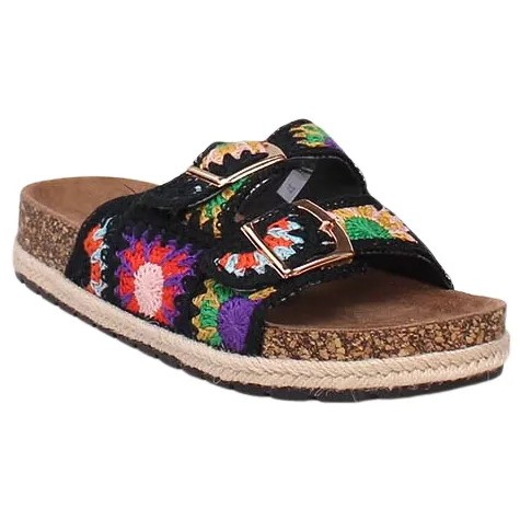 Heavenly Feet Sandals<Ladies Sliders - Hyde - Black