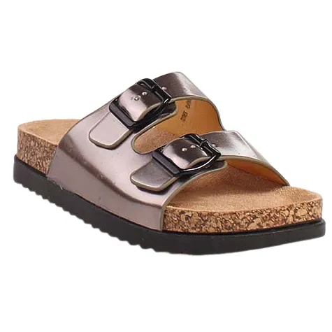 Heavenly Feet Sandals<Ladies Sliders - Totnes - Platinum