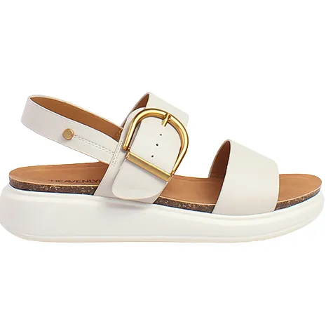 Heavenly Feet Sandals<Ladies Wedge Sandals - Bernie - Stone