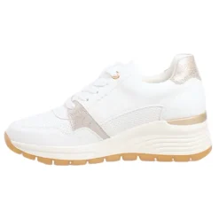 Heavenly Feet Trainers<Ladies Wedge Trainers - Lorient - White