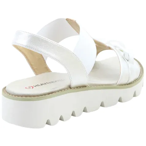Heavenly Feet Sandals<Ladies Wedge Sandals - Lulu - White