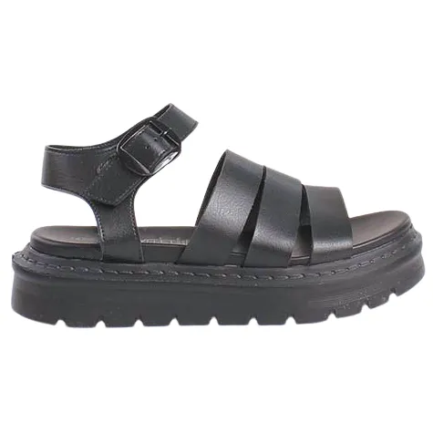 Heavenly Feet Sandals<Platform Sandals - Saffron - Black