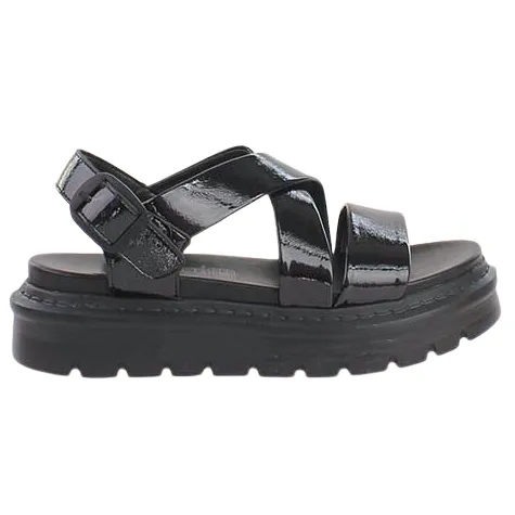 Heavenly Feet Sandals<Platform Sandals - Fallon 2 - Black Patent