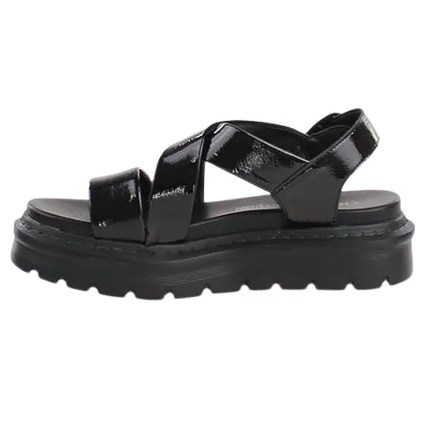 Heavenly Feet Sandals<Platform Sandals - Fallon 2 - Black Patent