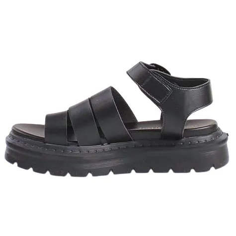 Heavenly Feet Sandals<Platform Sandals - Saffron - Black
