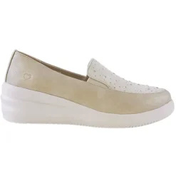 Heavenly Feet Shoes<Wedge Loafers - Charly - Gold