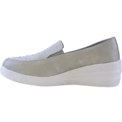 Heavenly Feet Shoes<Wedge Loafers - Charly - Silver