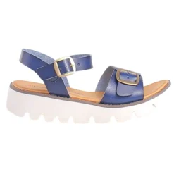 Heavenly Feet Sandals<Wedge Sandals - Trudy - Navy