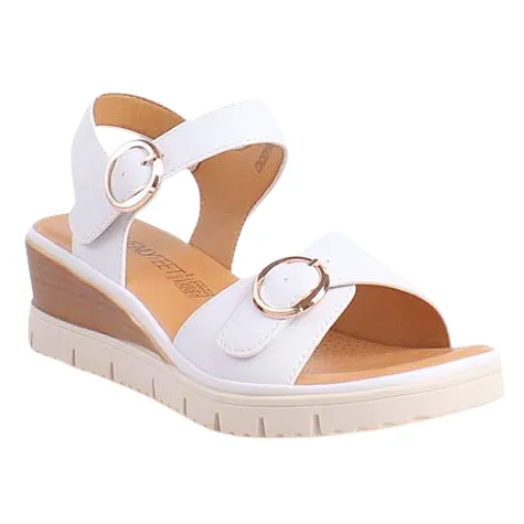 Heavenly Feet Sandals<Wedge Sandals - Concord - White