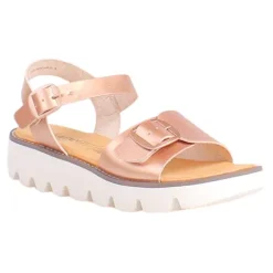 Heavenly Feet Sandals<Wedge Sandals - Trudy - Rose Gold