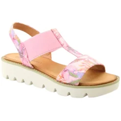 Heavenly Feet Sandals<Wedge Sandals - Ritz - Pink Floral