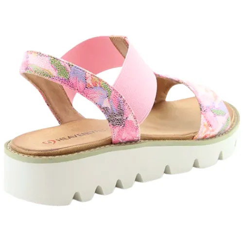 Heavenly Feet Sandals<Wedge Sandals - Ritz - Pink Floral