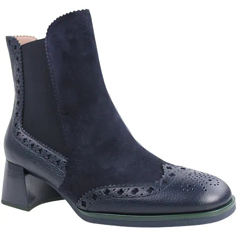Hispanitas Boots<Block Heeled Ankle Boots - HI243588 - Navy