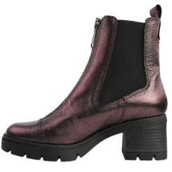 Hispanitas Boots<Block Heeled Ankle Boots - HI243636 - Burgundy