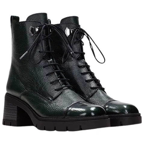 Hispanitas Boots<Block Heeled Ankle Boots - HI243605 - Green